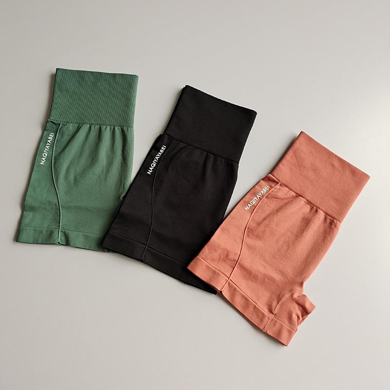 

Women GYM Running Yoga Athletic Short Sport Leggings Running Shorts High Waist Workout Fitness Shorts Deportivas Para Mujer, Pink