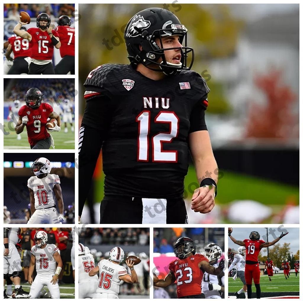 

NCAA NIU Northern Illinois Huskies Jerseys JD Harris Jersey Marcus Jones Tre Harbison Corey Lersch College Football Jerseys Custom Stitched, As shown in illustration