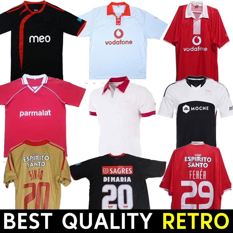 

04 05 09 10 13 14 retro Soccer Jerseys 1961 1994 1995 2014 Gomes Nuno Matic Simao di Maria Rodrigo Aimar Cardozo David Luiz Miguel Classic Vintage Football Shirt Benfica, 73-74