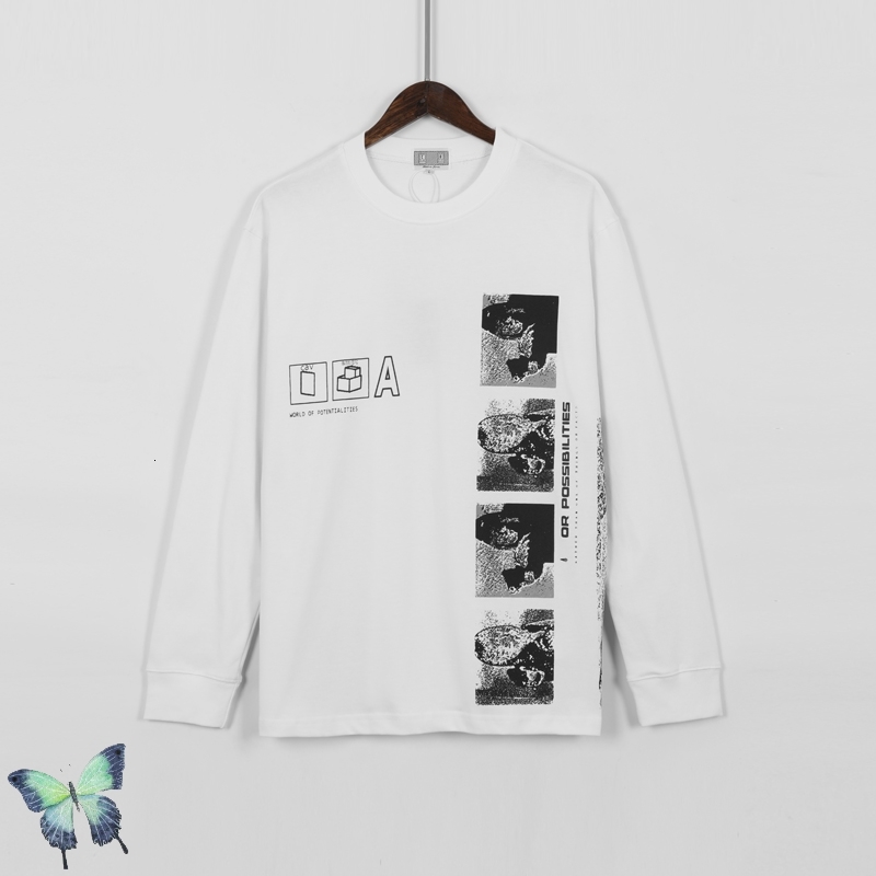 

2021 New Autumn 3m t Shirt Men Women Fashion Casual Cav Empt Round-neck Long Sleeve T-shirt 0fci, Q55