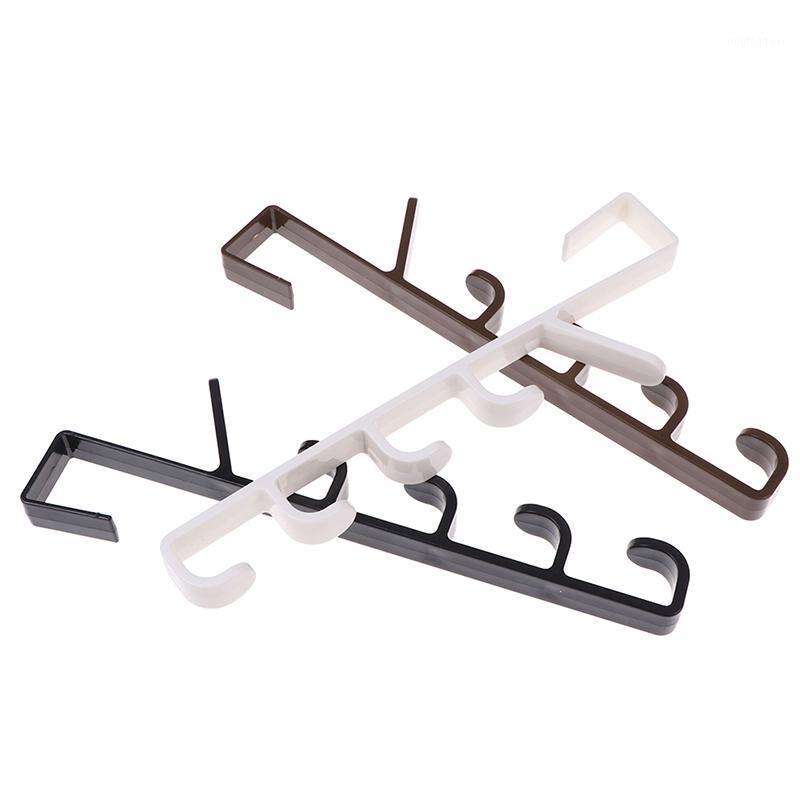 

Plastic Cupboard Hanging Hook Hat Clothes Bag Hanger Holder Kitchen Cabinet Back Garbage Bags Organizer Storage Shelf Door Hook1