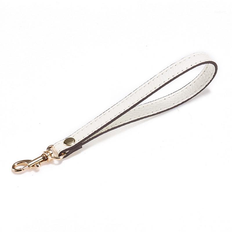 

Wristlet Strap Keychain Hanging Replacement Handbag Short Hand Belt Purse Clutch PU Leather With Clasp For Bags Accessory Holder1