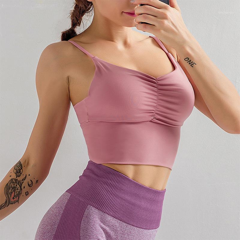 

Backless Push Up Sports Bra Top Fitness Women Enegy Gym Bra Padded Yoga Sport bh Running Top Workout Active Wear Underwear1, Black