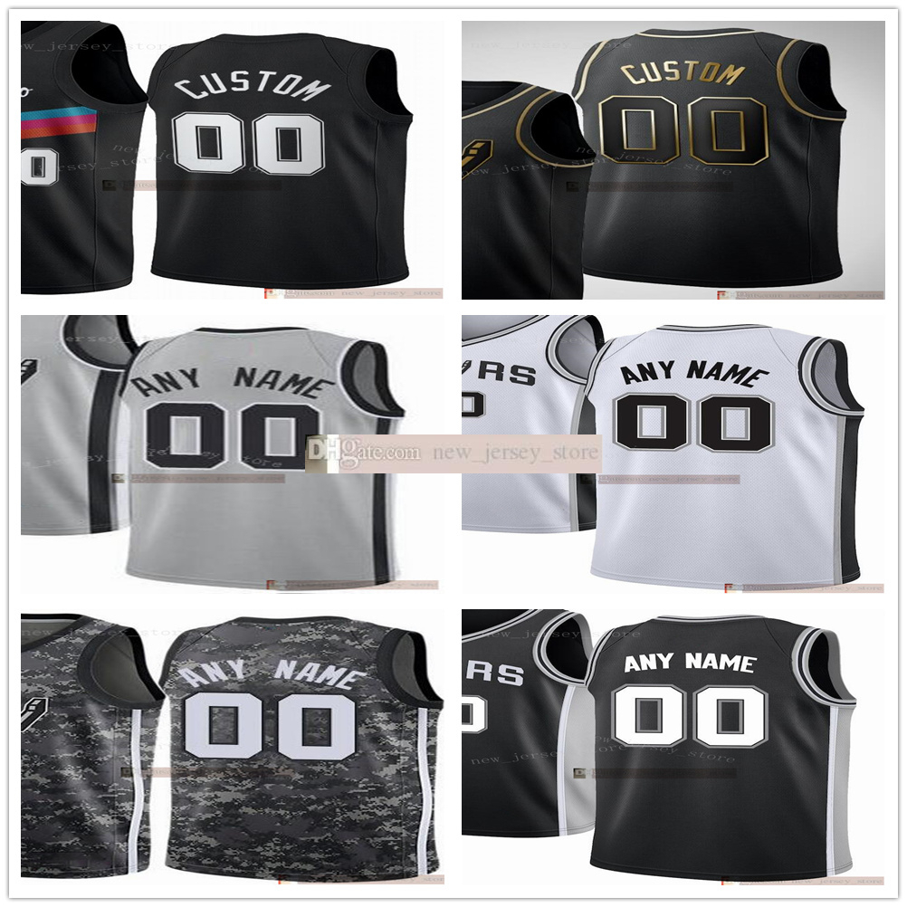 

Custom Printed 10 DeMar 12 LaMarcus DeRozan Aldridge 22 Rudy 8 Patty Gay Mills 5 Dejounte 4 Derrick Murray White 1 Lonnie Walker Jerseys