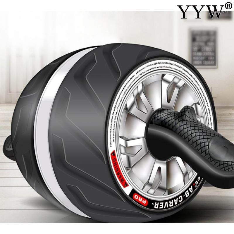 

Ab Roller Mute Automatic Rebound Fitness No Noise Abdominal Workouts Wheels For Home Gym Equipment Exercise Machin Power Roller1, Beige