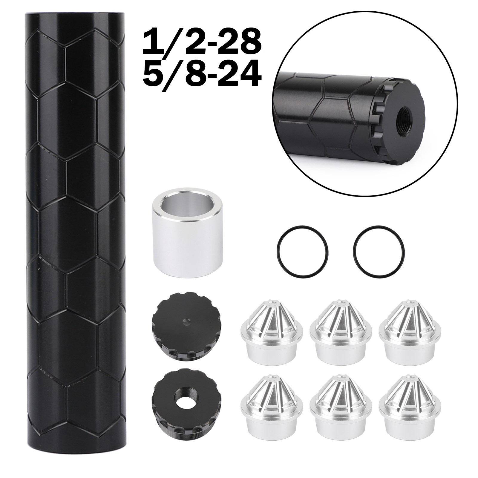 

Artudatech Fuel Filters 1/2-28 5/8-24 1/2-20 Aluminum NAPA 4003, WIX 24003, Solvent Trap Black Titanium L 11.5" 12" 6.8"