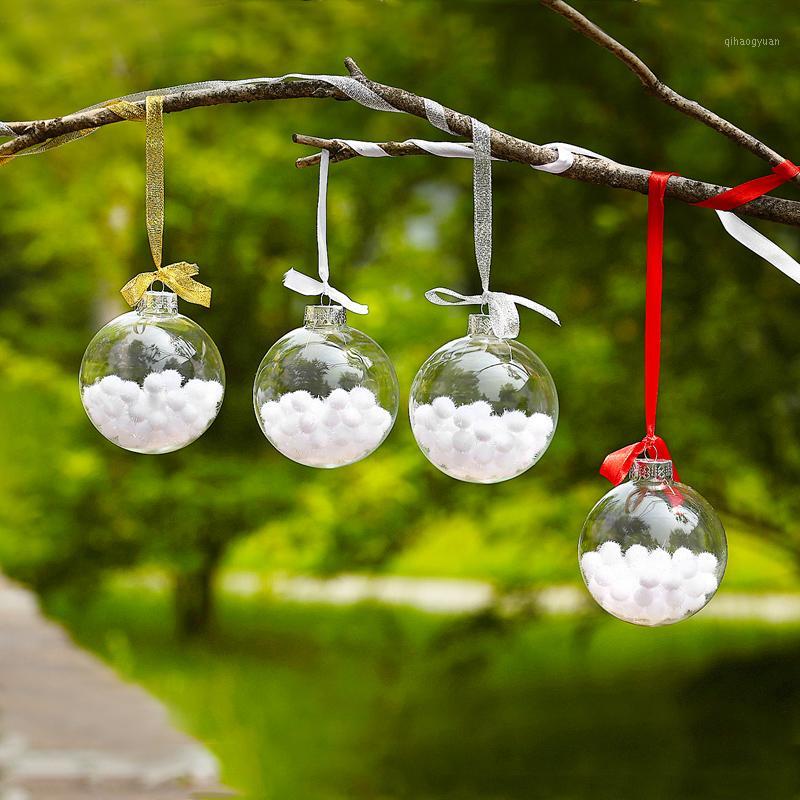 

20pcs Mixed Packing Transparent Glass Globe Christmas Decoration Hanging Glass Ball Wedding Diameter=15cm 12cm 10cm 8cm 6cm1