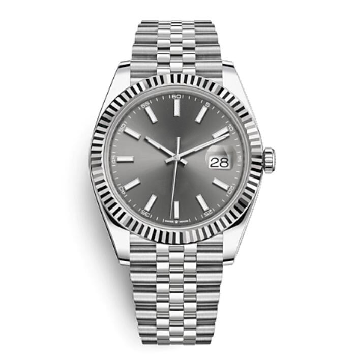 

11 Colors Automatic 2813 Mechanical Watches Men 41mm Stainless Steel Sapphire Glass Solid Clasp President Mens Gray Wristwatch Male Montre homme de luxe, Box