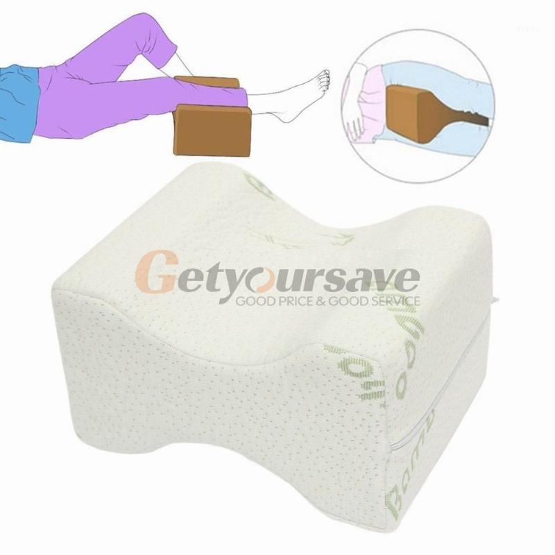 

Wholesale- Memory Foam Knee Bed Cushion Wedge Pressure Relief Sleep Support Aid1