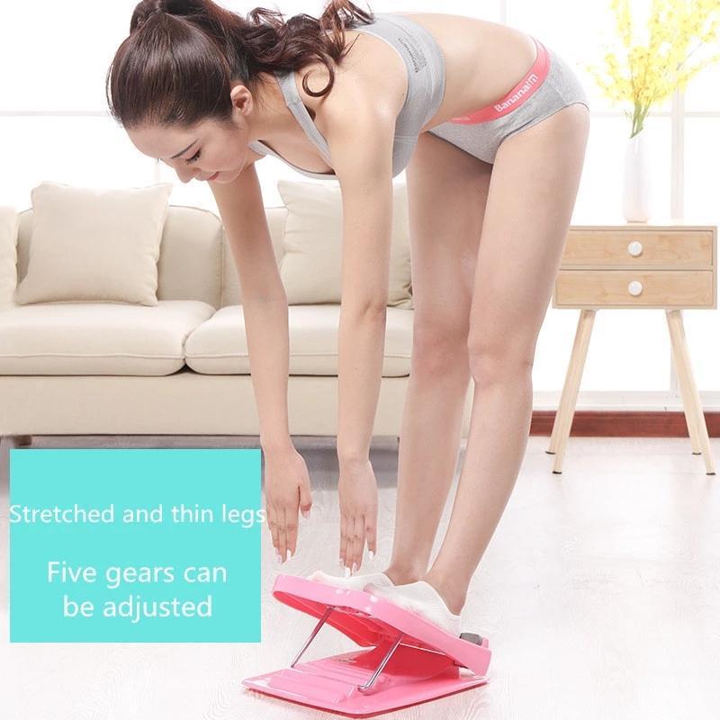

Folding Stool Fitness Pedal Muscle Leg Stretch Board Home Stand-up Slimming Massage Stretcher Tools Exerciser Boards1