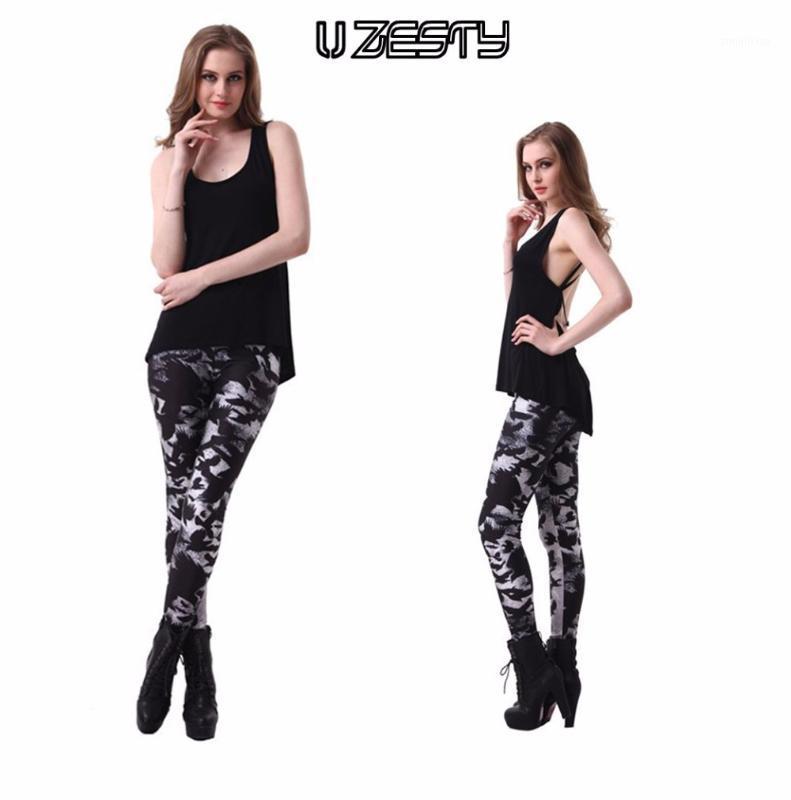 

New Arrival 4 Patterns Women 3D Print Yoga Pants High Elasticity Leggings Sports Gym Trousers Crow Pattern Free Shipping Z0111, Pattern 4