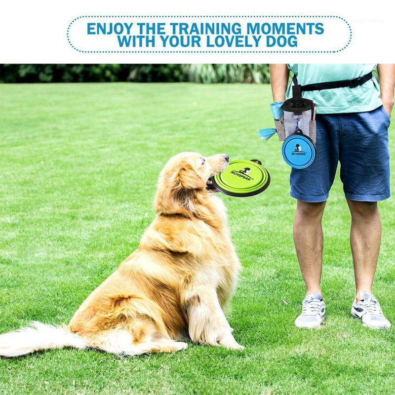

Dog Bag Pet Fashion Snack Oxford Cloth Training Waist Slings Belt Portable Outdoor Free Folding Bowl1