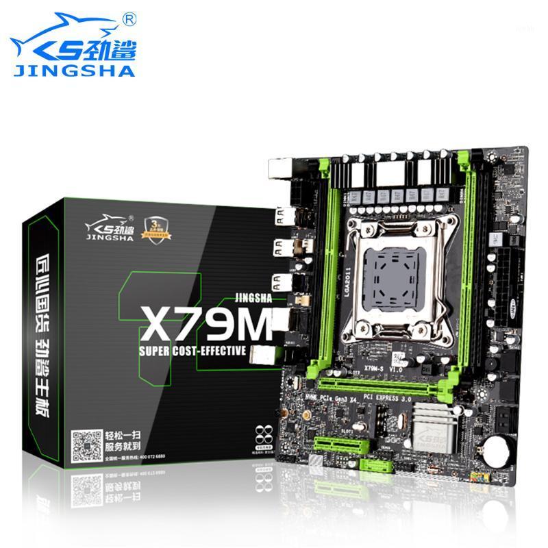 

JINGSHA X79 Motherboard LGA2011 CPU ATX SATA PCI-E NVME M.2 SSD X79 M-S 2.0 LGA 2011 Motherbboard Dual Channel DDR3 Up to 64GB1