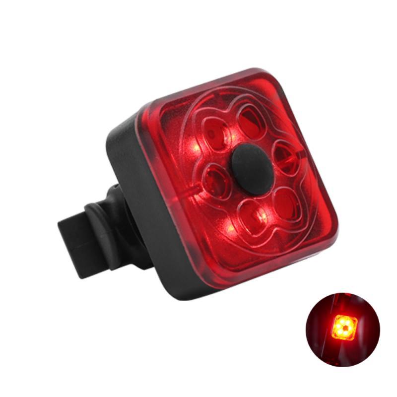 

USB Rechargeable Waterproof Bicycle Rear Light LED Bike Taillight Cycling Helmet Light Lamp Bike Bicycle