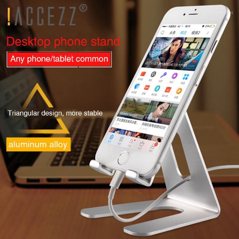 

ACCEZZ Universal Desktop Phone Holder For 8 Plus 11 Pro X For S10 Huawei 30 Pro Support Bracket Tablet Stand1, Black