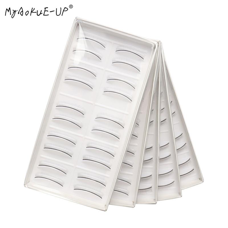 

False Eyelashes 50 Pairs Eyelash Extension Practicing Teaching Practice Natural Training Lashes For Grafted