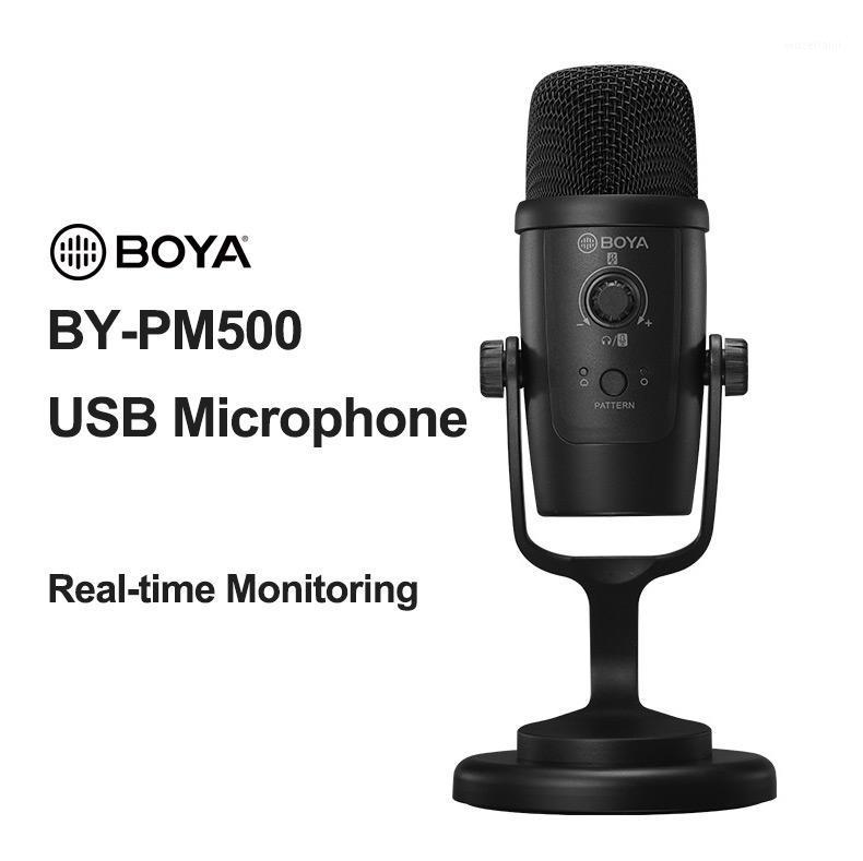 

Boya BY-Pm500 USB Type-C Condenser Microphone with Headphone Monitoring for PC Laptop Phones Macbook Recording Podcaste video1