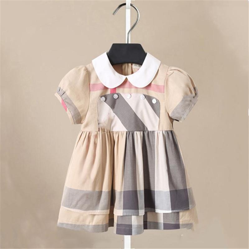 

Girl's Dresses Arrival 2022 Short Sleeve Cotton Clothes Stripe Fashion European Style Baby Kids Clothing Girls Dress 1-6 Years, Red;yellow