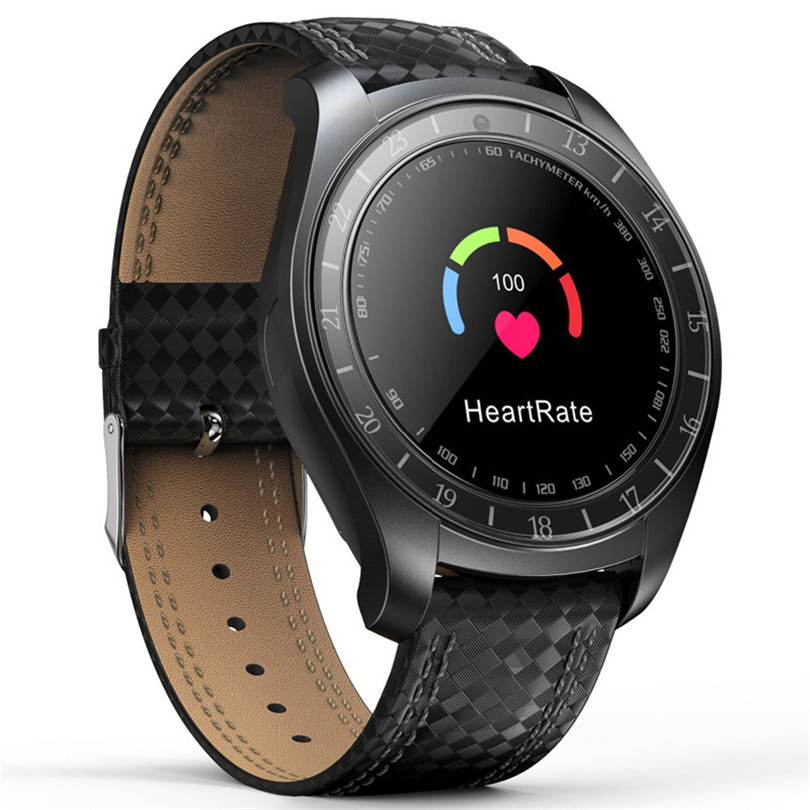 

Smart Watch With Camera Bluetooth Bracelet Pedometer Heart Rate Monitor Wristband Watch Supports TF SIM Card Wristwatch For Android Phone