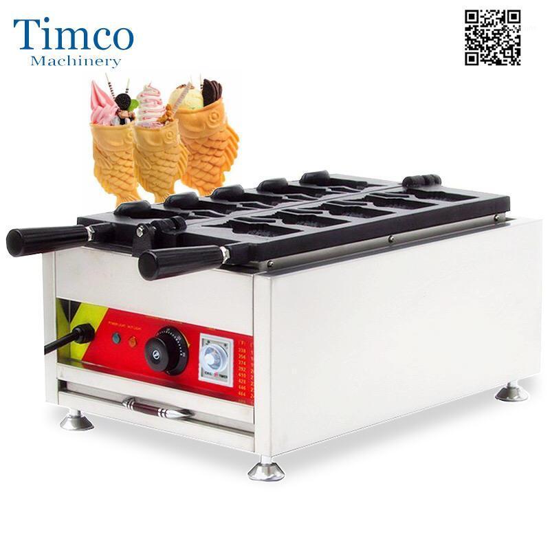 

110v 220v Electric 5 Fish Waffle Maker Taiyaki Machine Open Mouth Korean Fish Waffle Machine Open Mouth Taiyaki1