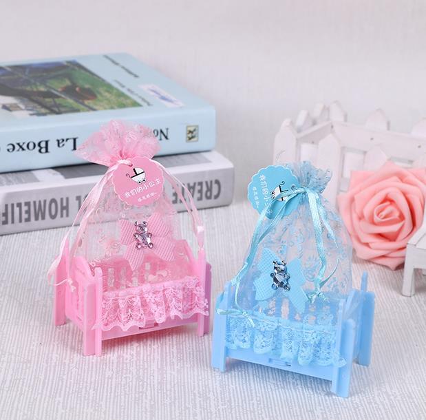 

12/24pcs Birthday baby shower candy box wedding party supplies personalized creative cradle type box gift candy bag