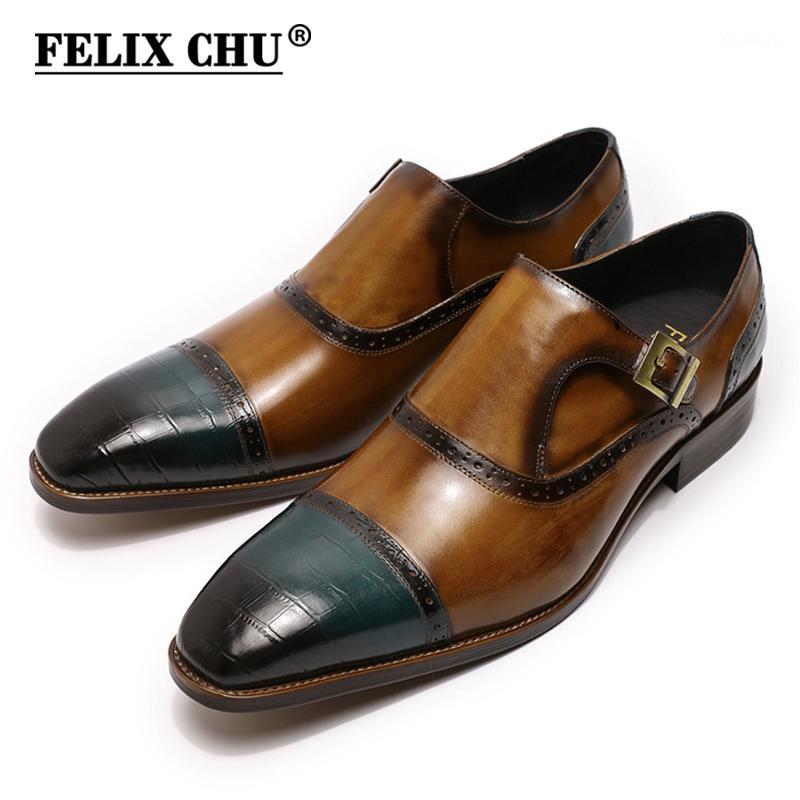 

Large Size Mens Dress Shoes Handmade Monk Buckle Strap Loafers Men's Shoes Brown Blue Cap Toe Business Wedding Oxfords for Men1