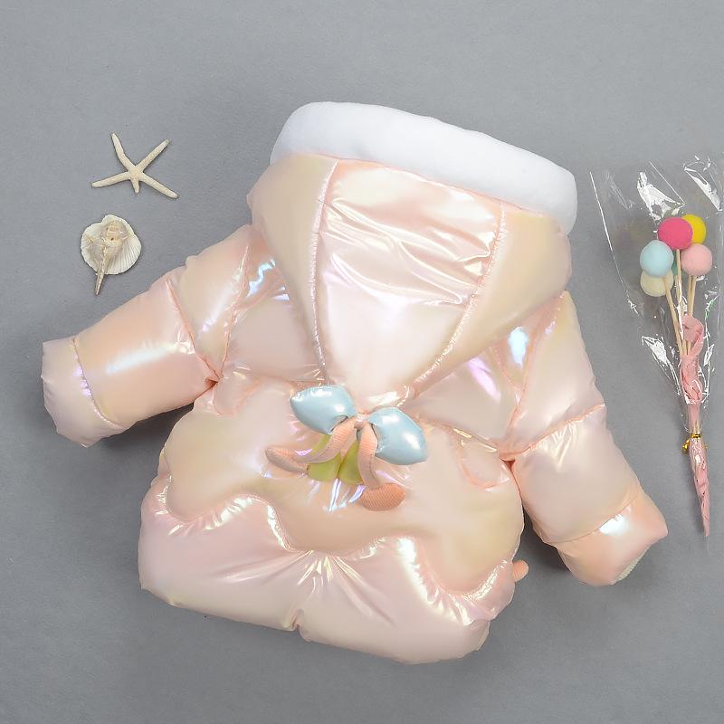 

Girls Padded Cotton Clothes Children 2020 New Baby Cotton-Padded Coat Baby Children Thickened Warm Winter Jacket Trendy, Yellow