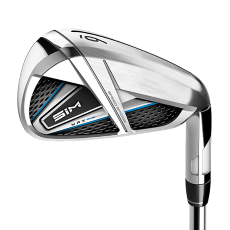 

SIM MAX Golf Clubs 3-9P.A.S R / S Flex Golf Iron Set with Helmets Free Shipping