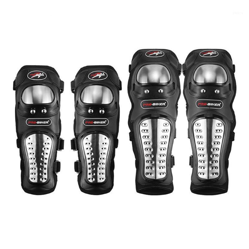 

4pcs Stainless Steel Thickened Steel Plate Wear-resistant Shatter-resistant Knee Elbow Pads1