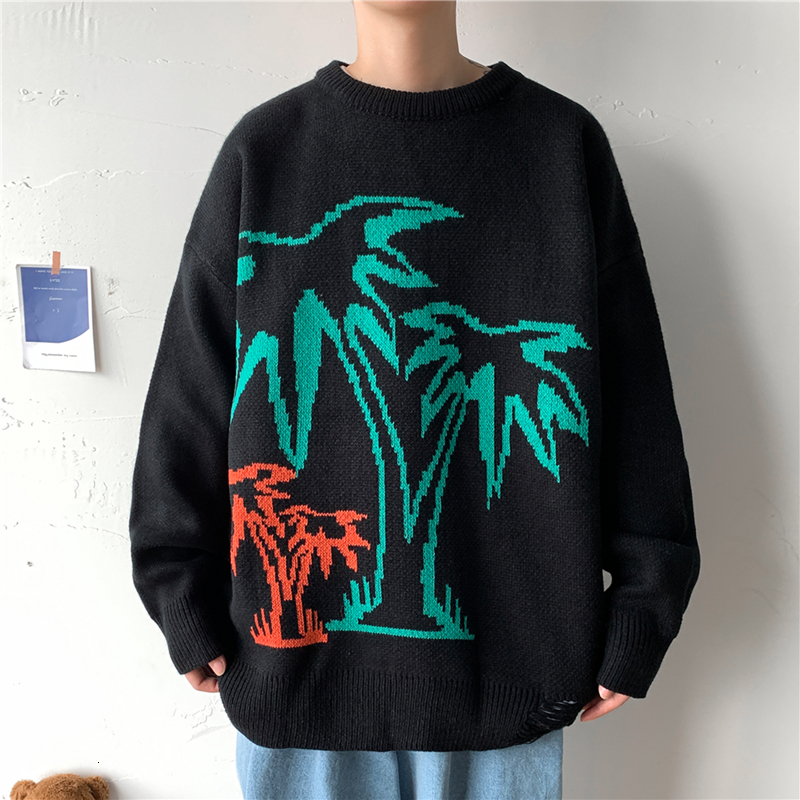 

2021 New Korea Fashion O-neck Sweater Men's Hip Hop Streetwear Pull Oversized M-5xl Long Sleeves Pullover for Autumn Spring Winter Bcm1, M206 3
