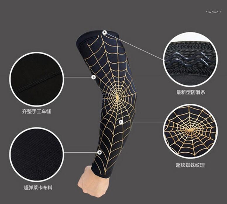 

Protective Arm Sleeve Anti-UV Protection Arm Cover Outdoor sports sunscreen cycling cuff Warmers1, White