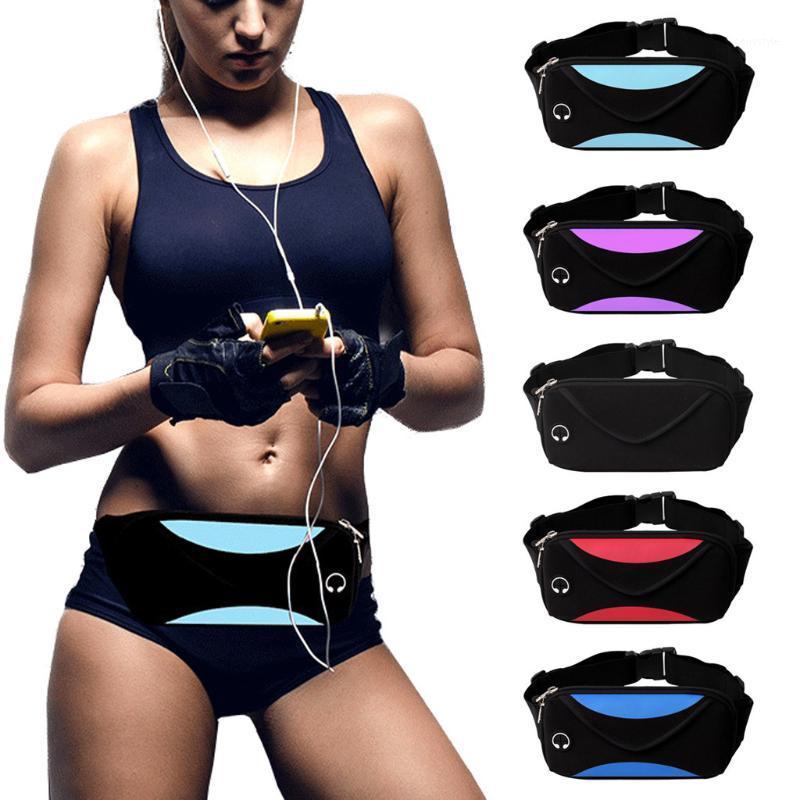 

Unisex waist pack men waterproof fanny pack women belt bum bag waist bag male phone wallet Pouch Purse Bolsa #AF61, Black