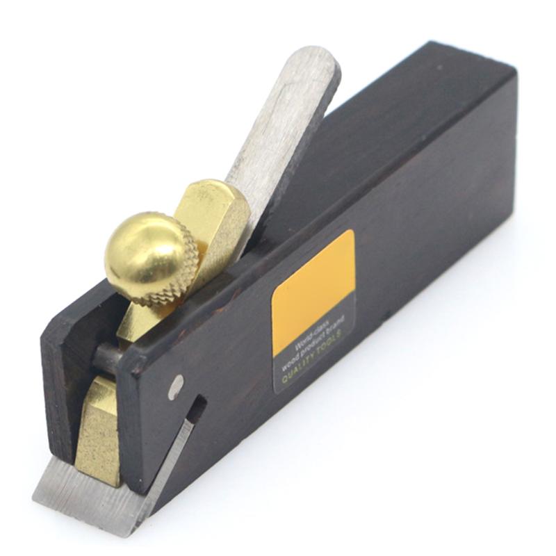 

Black Mini Wood Hand Plane Easy Operated Ebony Woodworking Tool Durable Angle Thread Plane Tool Violin Making Carpenter