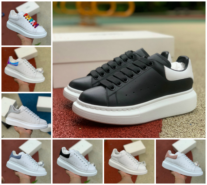 Top Quality 2021 Velvet Black White Mens Womens Running Shoes Cheap Beautiful Platform Sneakers Luxury Designers Leather Sports Zapatillaes