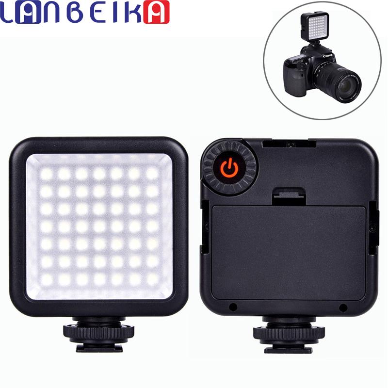 

LANBEIKA Mini W49 LED Video Light Camera Lamp Fill Light Photo Lighting For Cannon For Camera Camcorder Smartphone