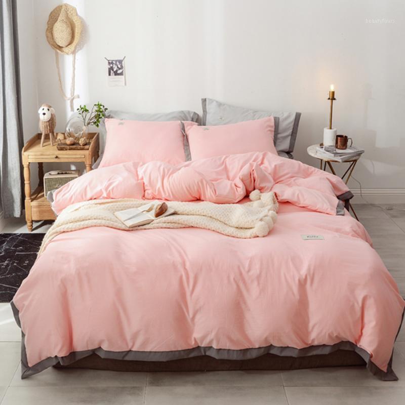 

Washed cotton four-piece set does not shrink, does not fade, ball, and reactive printing and dyeing four-piece set1, Color 3