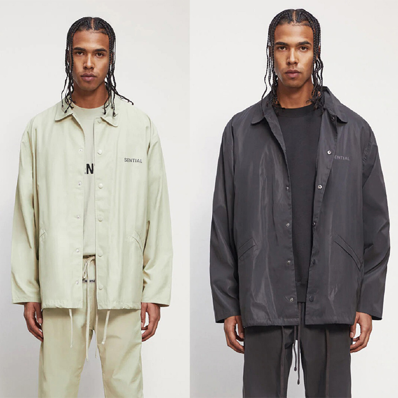 

2021 Europe USA Windbreaker Coach Jacket Cool Reflective Men Outdoor Casual Outwear Women Skin Windproof Coat, Black