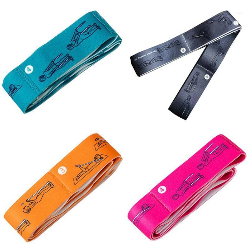 

1pc Yoga Stretch Belt Lacing Resistance Band Elastic/Dance/Training/Tension Belt Sport Training Workout Elastic Bands1