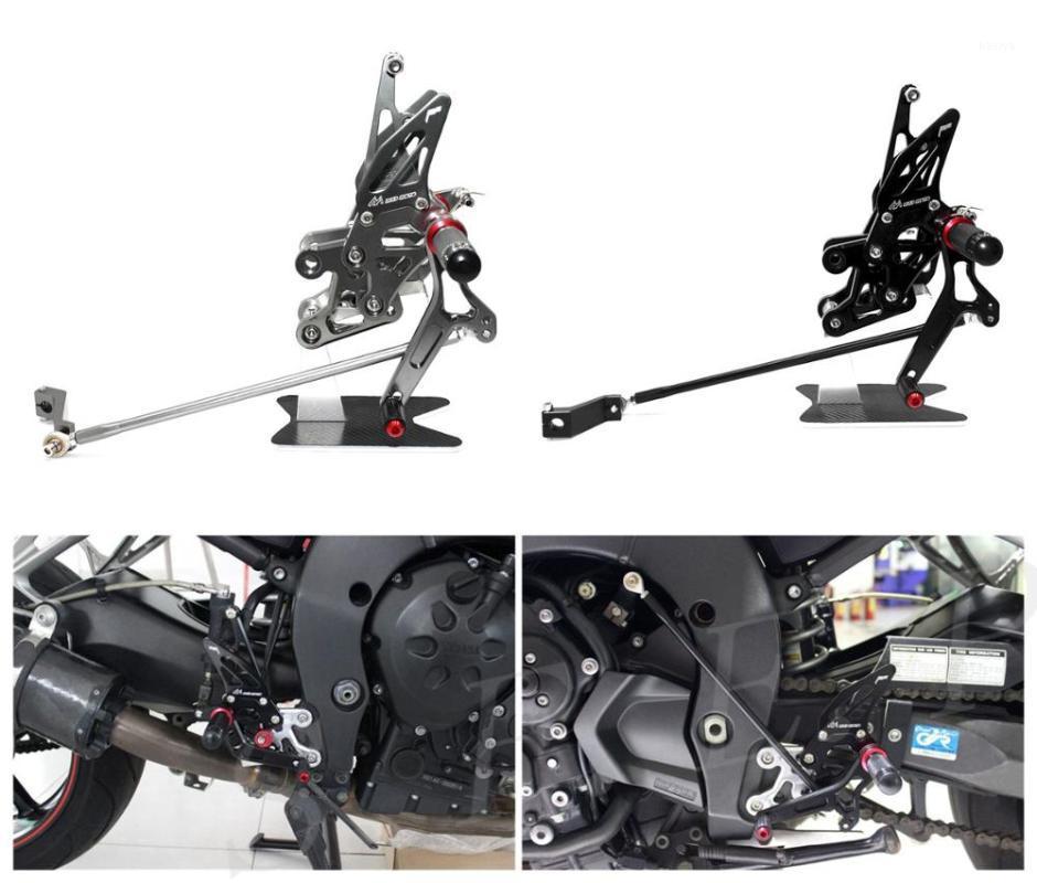 

CNC Adjustable Footrest Rearsets Foot Pegs Set For FZ1 2006-2013 07 08 09 10 2011 2012 & FZ8 2010 2011 2012 20131