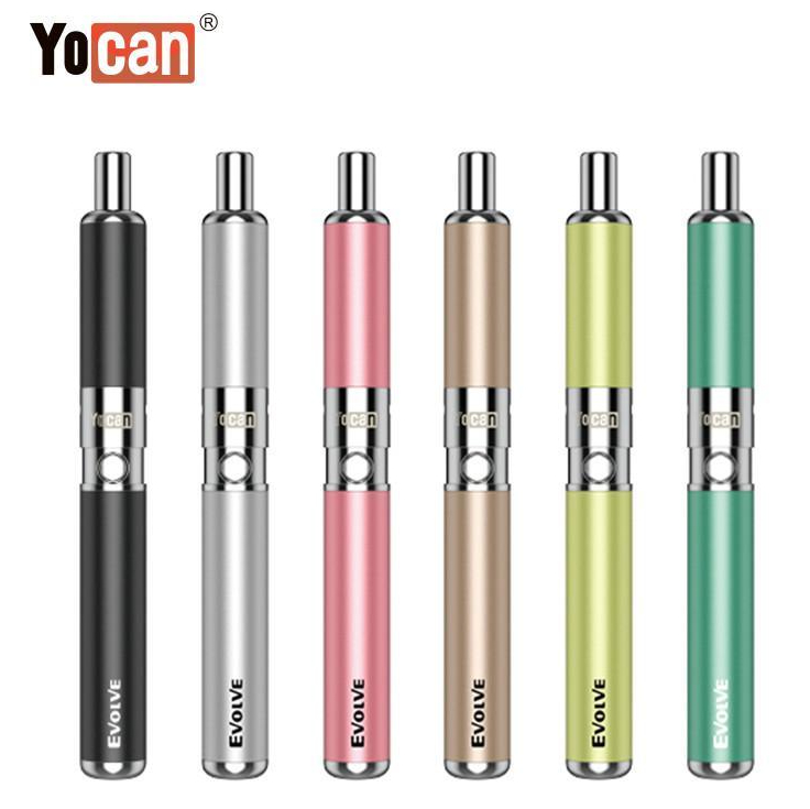 

Authentic Yocan Evolve-D Kit Evolve Kits Yocan Evolve D Kit Dry Herb Vaporizer Dual Coil pk Yocan Evolve Plus