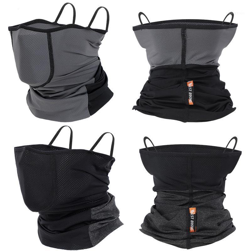 

Outdoor Breathable Riding Headscarf Sunscreen Wrap Scarf Neck Gaiter Cover Bicycle Equipment1, White