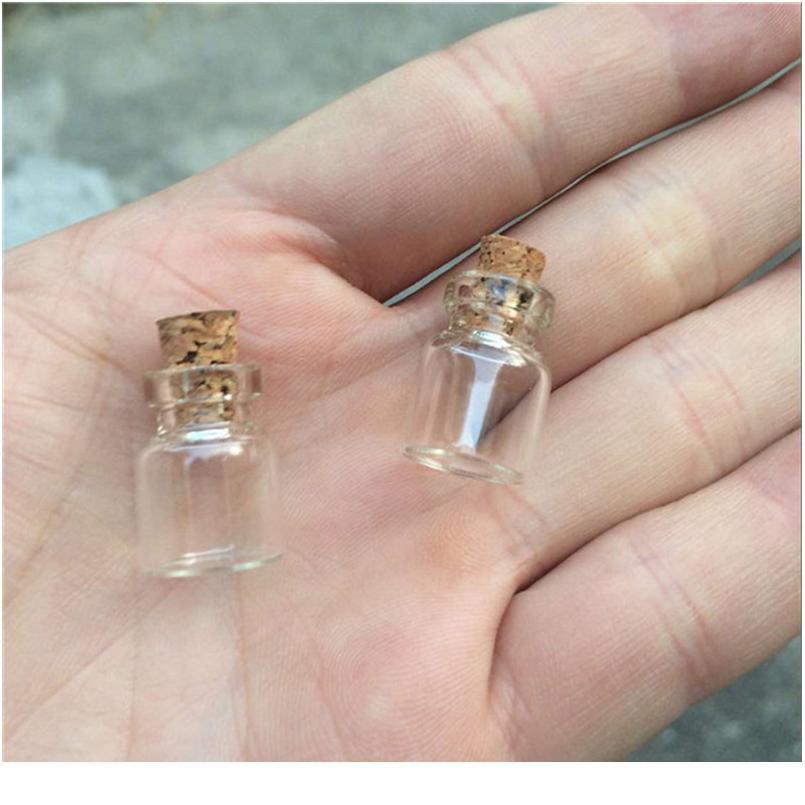 

Mini Clear Amber Glass Bottles With Cork Empty Glass Vials Jars Decoration Crafts Bottles Glass Vials Jars 100pcs Free jllfWv