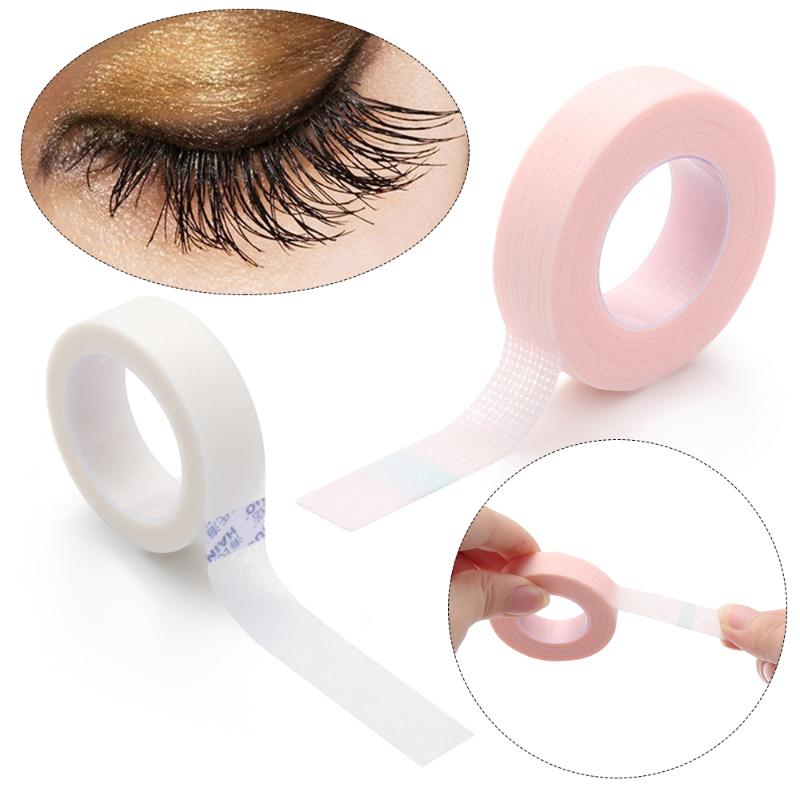 

1Rolls Lash Tape for Eyelash Extension Breathable Micropore Fabric Easy Tear Eye Tapes Eyelash Extension Tape Anti-allergy