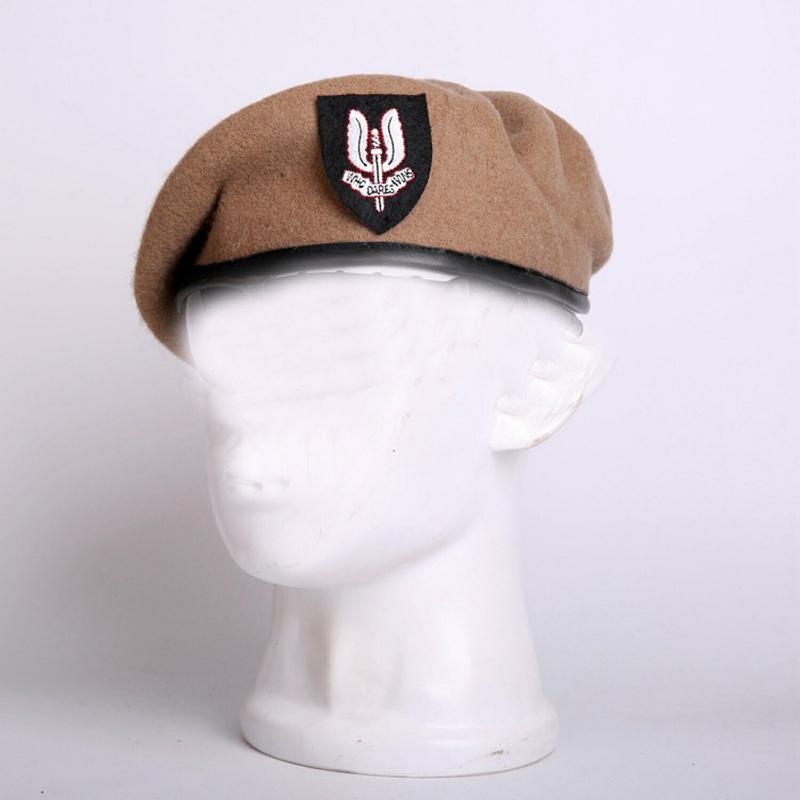 

United Kingdom British Special Forces Wool Beret Men's Cap Hat Store, As pic