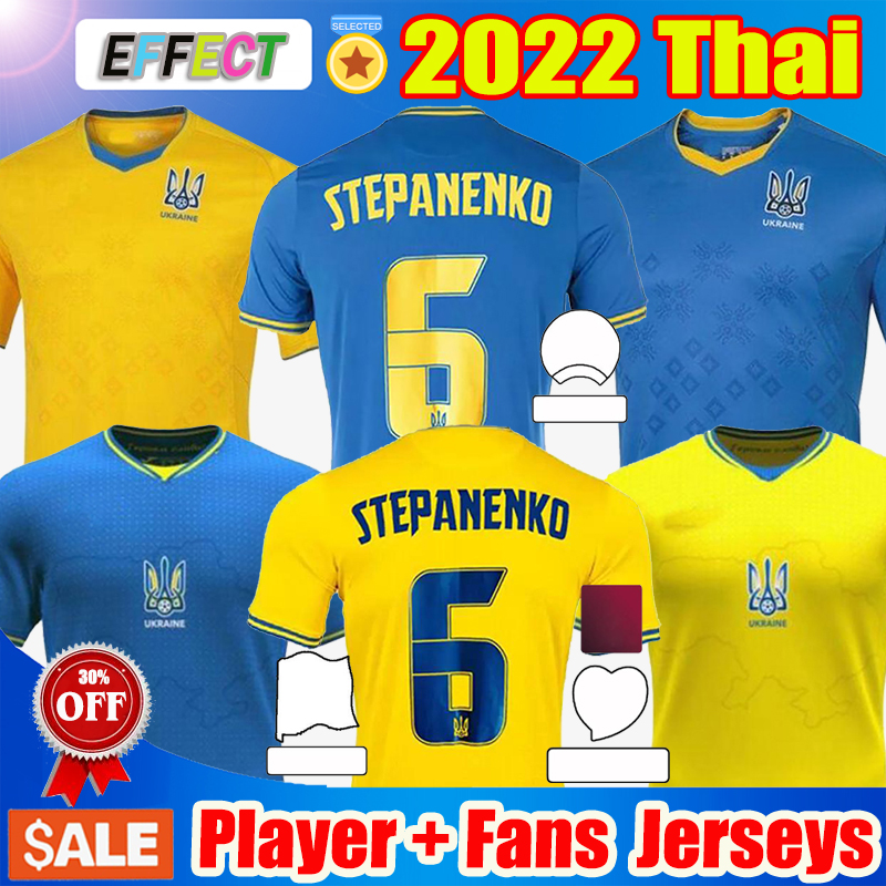 

2021 2022 Ukraine ZINCHENKO MALINOVSKYI Mens Soccer Jerseys YARMOLENKO KONOPLYANKA Home Yellow Away Blue Short Sleeve Adult Football Shirts, 21-22 away blue+u.a patch