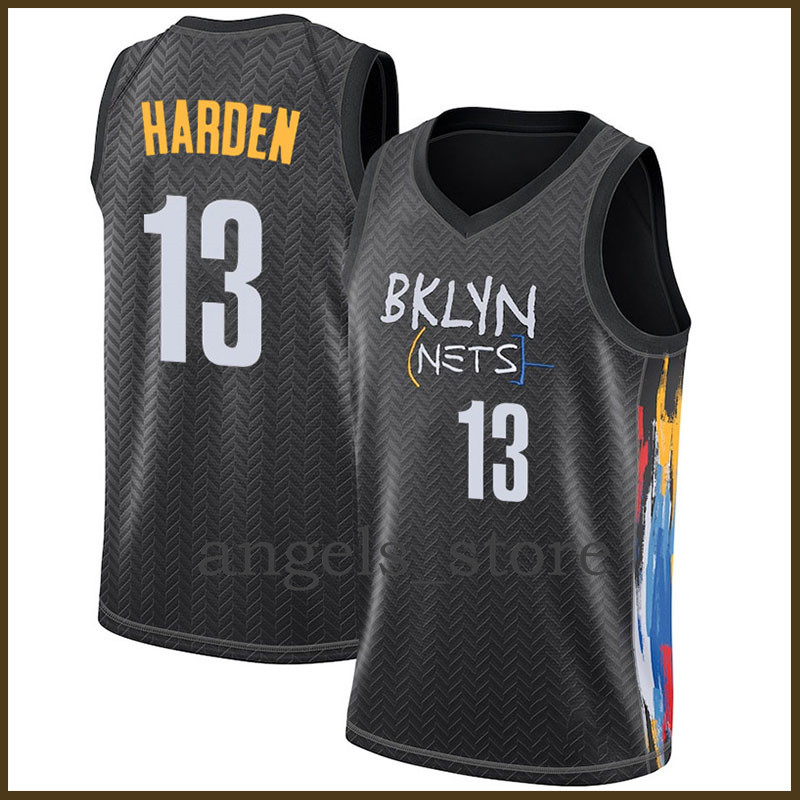 

Brooklyns 2021 New Net James 13 Harden Kyrie Mens 11 Irving basketball Jersey Collin 2 Sexton LaMelo 2 Ball Gordon 20 Hayward Purple Blue, Jersey-lanwang