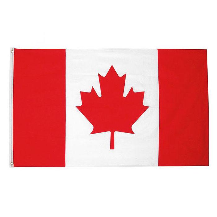 

Canadian Flag High Quality 3x5 FT 90x150cm Flags Festival Party Gift 100D Polyester Indoor Outdoor Printed Flags Banners