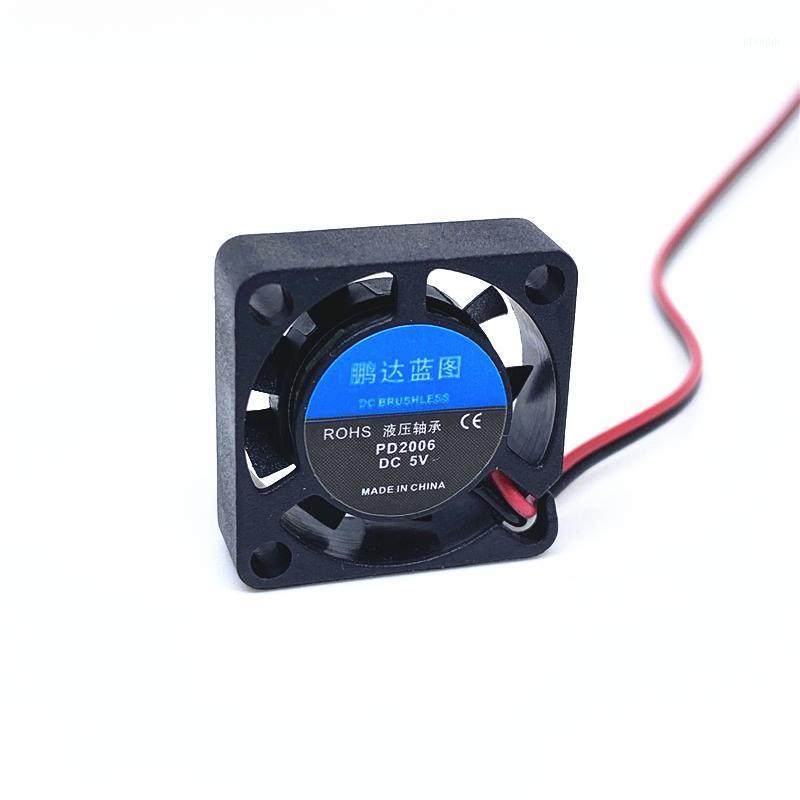 

NEW 2006 5v 12v 2CM 20MM fan 20*20*6MM Cooling fan 10000RPM ultrathin mini laptop 2wire1