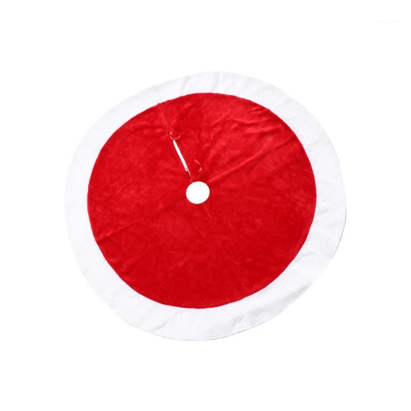 

1pc Christmas Tree Skirt Unique Fashion Practical Xmas Tree Skirt Decoration Plush Christmas Base Deco1
