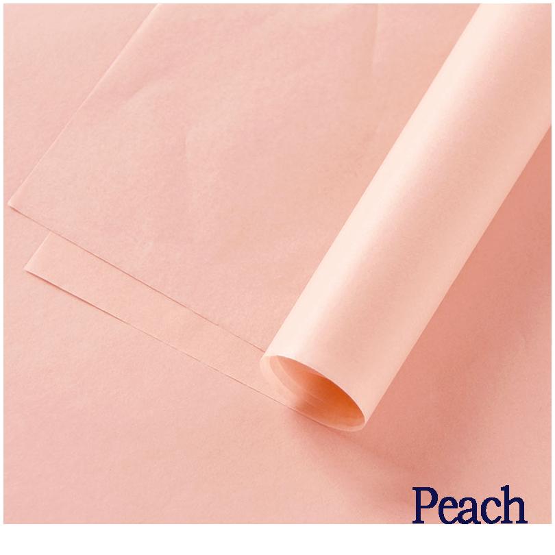 

20pcs 70*50cm Floral Wrapping Paper Gift Packaging Paper Valentine's Day Wedding Floral Bouquet Packing Craft Pape jllkad